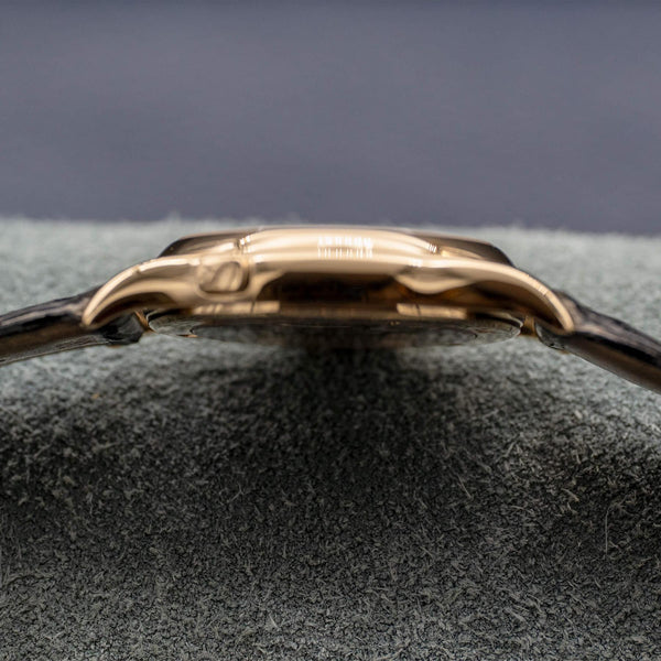 Side profile of Patek Philippe World Timer 5110J case