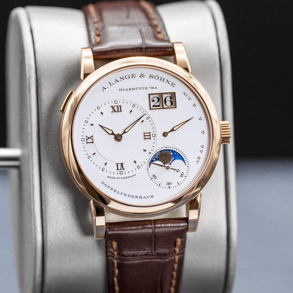 A. Lange & Sohne Lange 1 Moonphase 192.032 Silver Dial 38.5mm 2025 Box & Papers