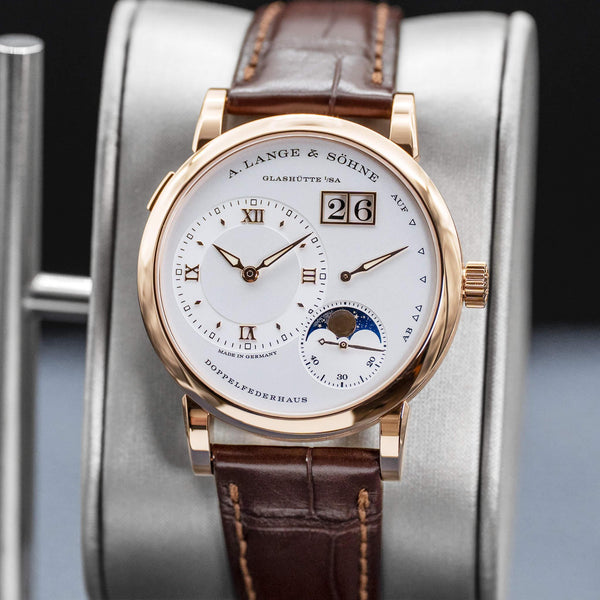 A. Lange & Sohne Lange 1 Moonphase 192.032 Silver Dial 38.5mm 2025 Box & Papers