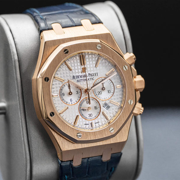 Audemars Piguet Royal Oak Chrono 26320OR 41mm 2015 Box & Papers – Serviced 2026