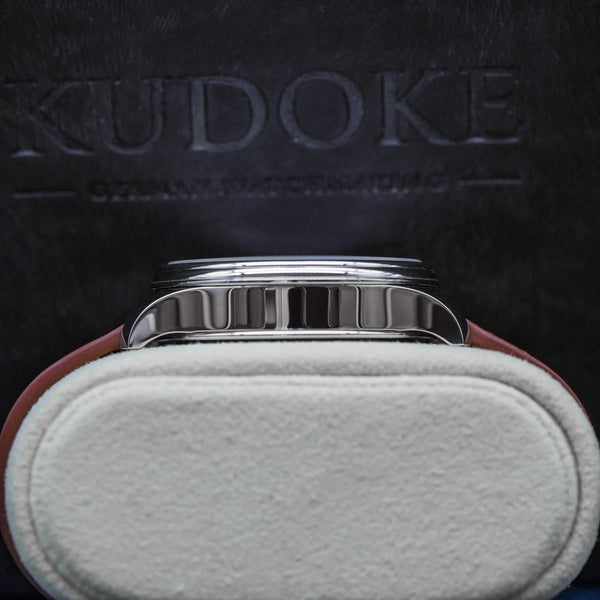 Opposite side view of Kudoke 2 "Deep Blue" Limited Edition