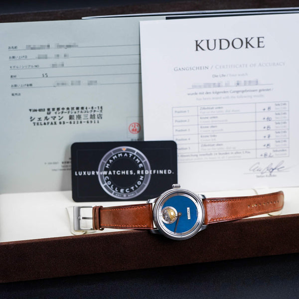 Kudoke 2 "Deep Blue" Limited Edition with box and papers
