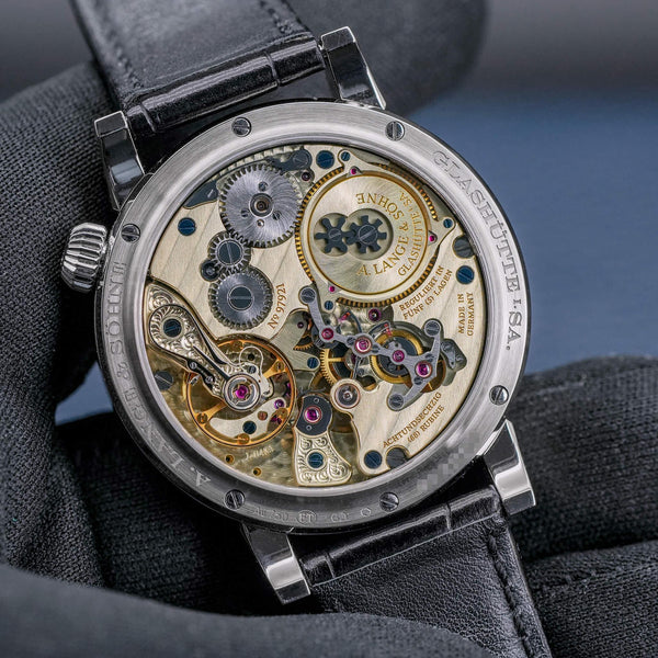 A. Lange & Sohne Zeitwerk 140.029 White Gold 41.9mm Box & Papers