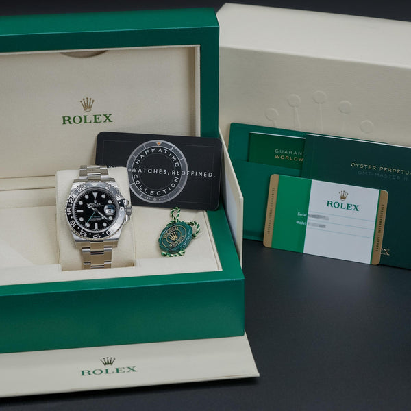Rolex GMT-Master II 40mm 2019 with box and papers