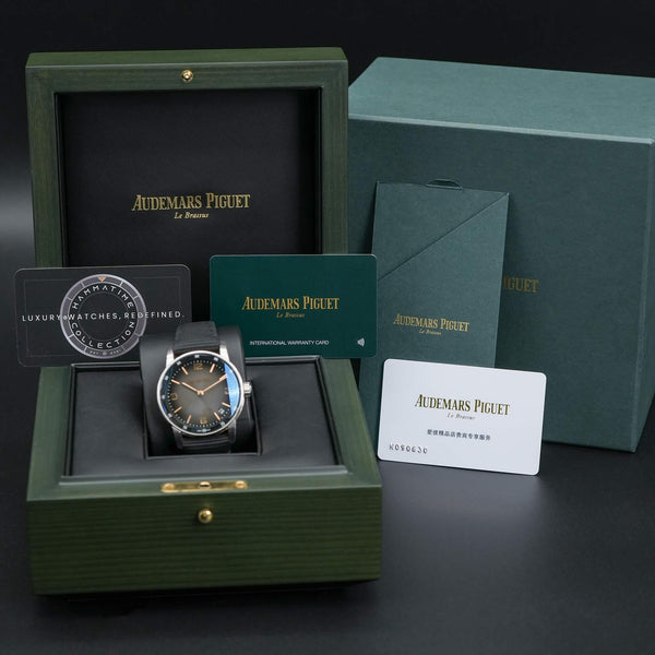 Audemars Piguet Code 11.59 15210CR Grey Dial with box and papers