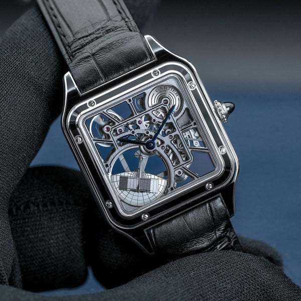 Cartier Santos-Dumont WHSA0044 Skeleton Dial 43.5mm 2025 Box & Papers