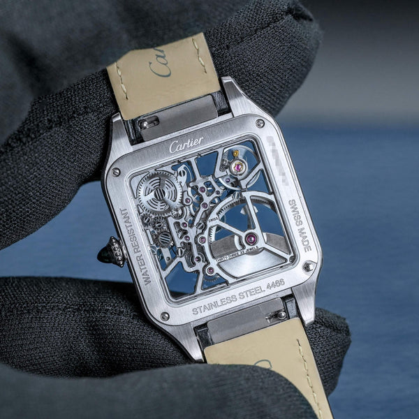 Cartier Santos-Dumont WHSA0044 Skeleton Dial 43.5mm 2025 Box & Papers