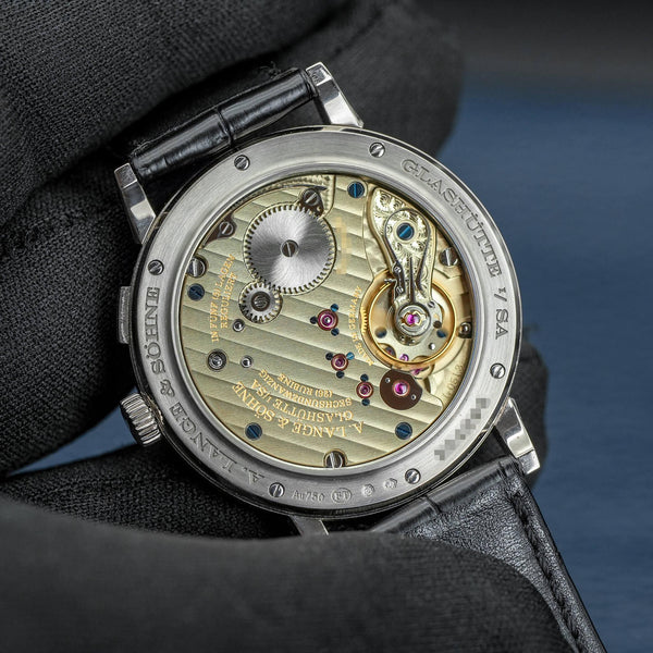 A. Lange & Sohne 1815 Annual Calendar 238.026 White Gold 40mm Box & Papers