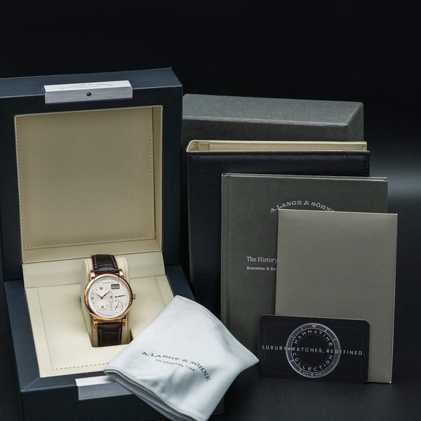 A. Lange & Sohne Lange 1 191.032 Silver Dial with box and papers