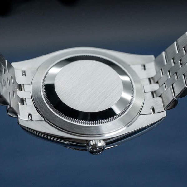 Caseback of Rolex Datejust Wimbledon 126334 Slate Dial