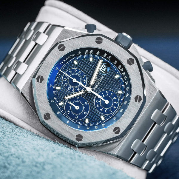 Audemars Piguet Royal Oak Offshore Chrono "Beast" Blue 42mm 2021 Box & Papers
