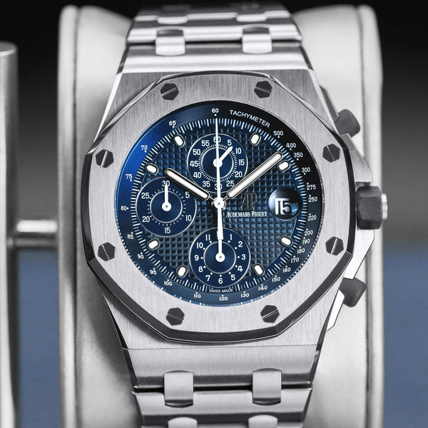 Audemars Piguet Royal Oak Offshore Chrono "Beast" Blue 42mm 2021 Box & Papers