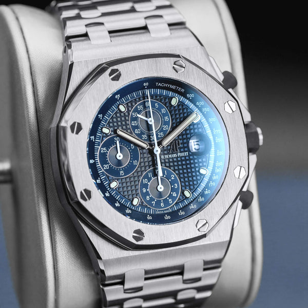 Audemars Piguet Royal Oak Offshore Chrono "Beast" Blue 42mm 2021 Box & Papers