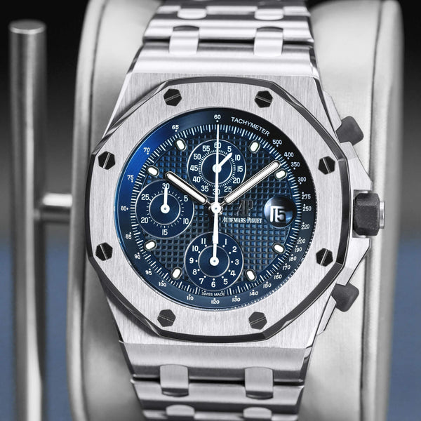 Audemars Piguet Royal Oak Offshore Chrono "Beast" Blue 42mm 2021 Box & Papers