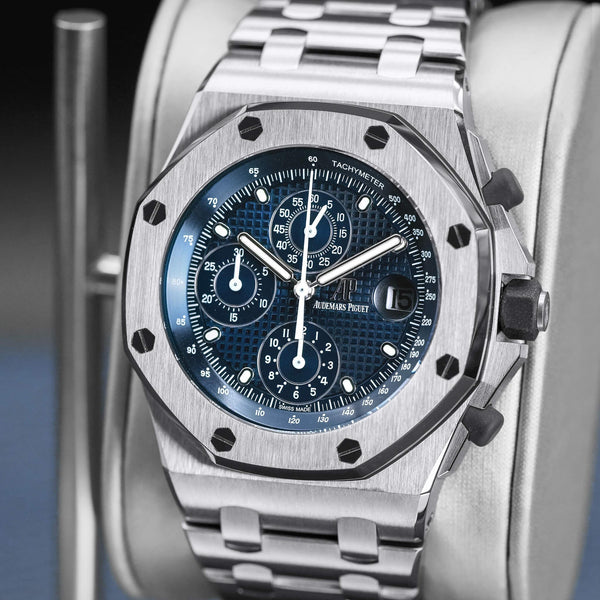 Audemars Piguet Royal Oak Offshore Chrono "Beast" Blue 42mm 2021 Box & Papers