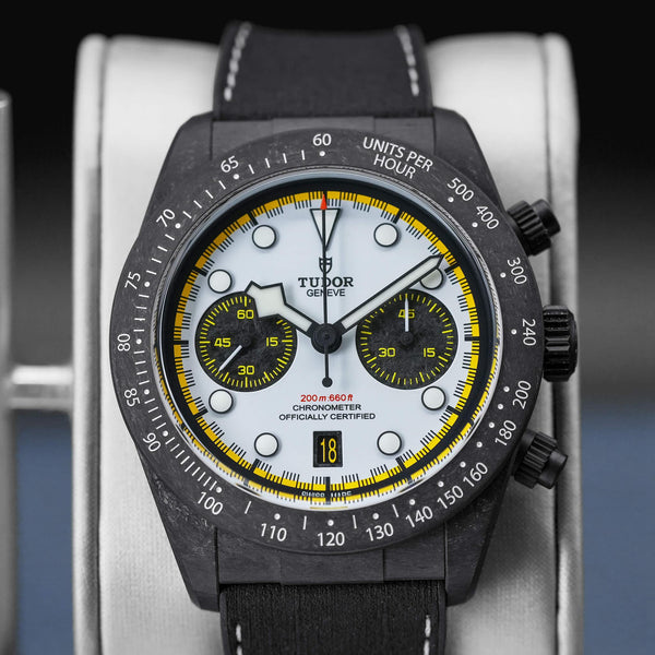 Tudor Black Bay Chrono “Carbon 26” M79377KN White Dial 42mm 2026 NEW Box & Paper