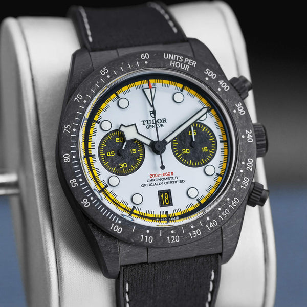 Tudor Black Bay Chrono “Carbon 26” M79377KN White Dial 42mm 2026 NEW Box & Paper