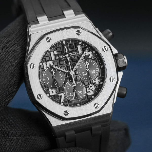 Audemars Piguet Royal Oak Offshore 26283ST Black Dial 37mm 2013 Box & Papers