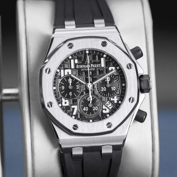 Audemars Piguet Royal Oak Offshore 26283ST Black Dial 37mm 2013 Box & Papers