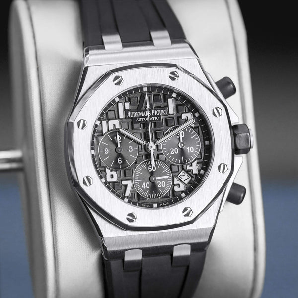 Audemars Piguet Royal Oak Offshore 26283ST Black Dial 37mm 2013 Box & Papers