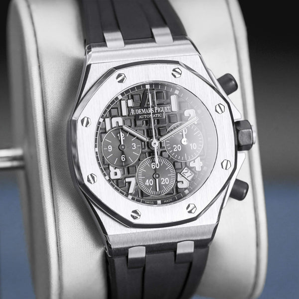 Audemars Piguet Royal Oak Offshore 26283ST Black Dial 37mm 2013 Box & Papers
