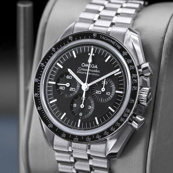 Omega Speedmaster Moonwatch Black Dial 42mm 2026 Box & Papers