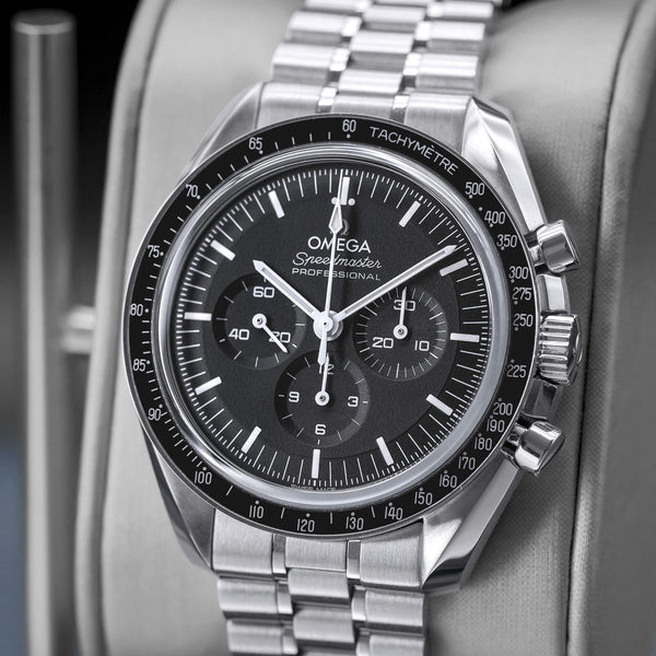 Omega Speedmaster Moonwatch Black Dial 42mm 2026 Box & Papers