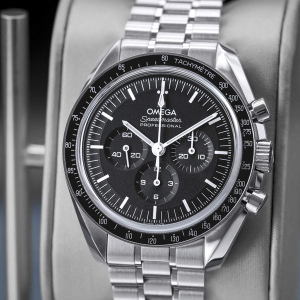 Omega Speedmaster Moonwatch Black Dial 42mm 2026 Box & Papers