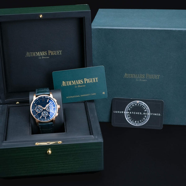Audemars Piguet Code 11.59 Chronograph 26393OR Blue Dial 42mm 2020 Box & Papers