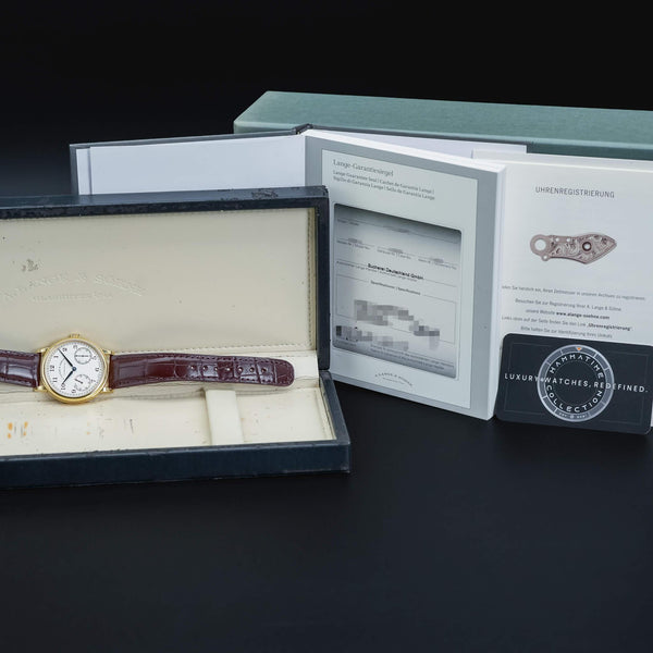A. Lange & Sohne 1815 “Up/Down” 234.021 Silver Dial 39mm 2013 Box & Papers