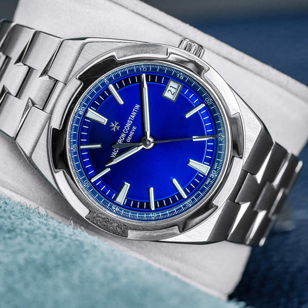 Vacheron Constantin Overseas 4500V Blue Dial 41mm Box & Papers