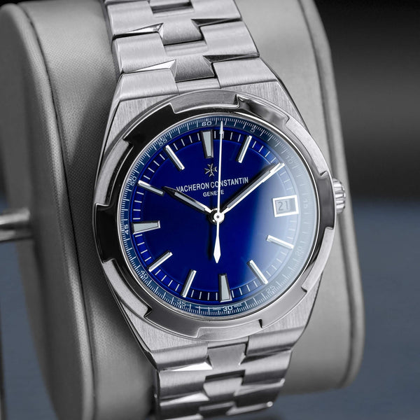 Vacheron Constantin Overseas 4500V Blue Dial 41mm Box & Papers
