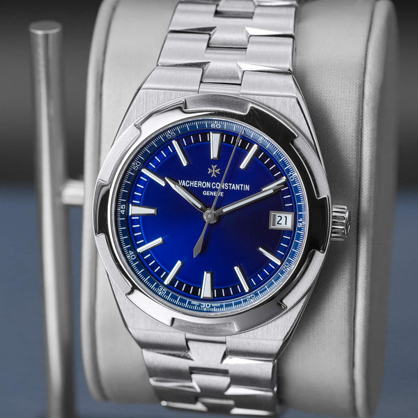Vacheron Constantin Overseas 4500V Blue Dial 41mm Box & Papers