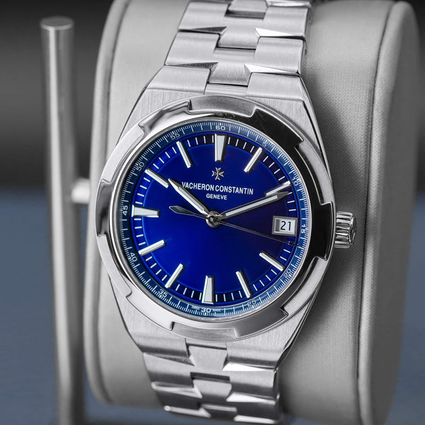 Vacheron Constantin Overseas 4500V Blue Dial 41mm Box & Papers