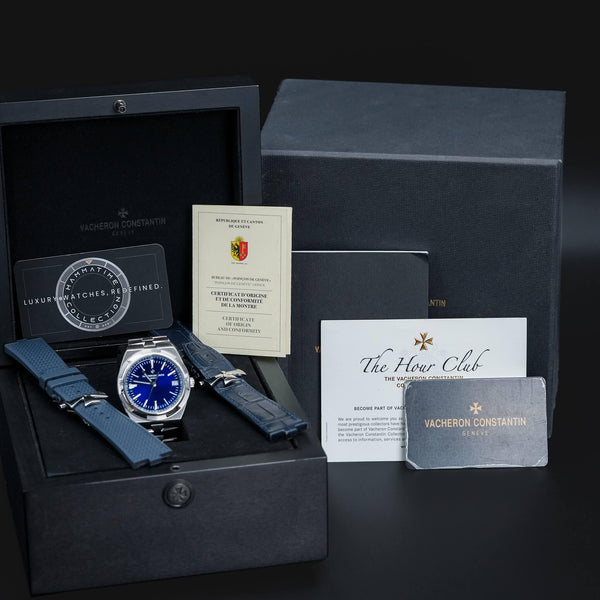 Vacheron Constantin Overseas 4500V Blue Dial 41mm 2019 Box & Papers