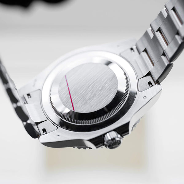 Caseback of Rolex GMT-Master II “Pepsi” 126719BLRO White Gold