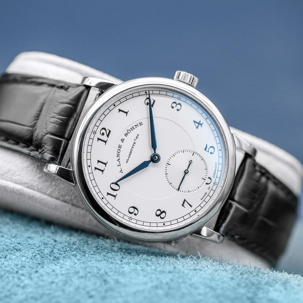 Front view of A. Lange & Sohne 1815 235.049 Silver Dial