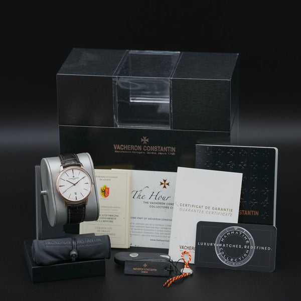 Vacheron Constantin Patrimony 85180 Silver Dial with box and papers