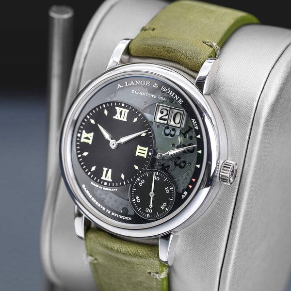 A. Lange & Sohne Grand Lange 1 Lumen Platinum 117.035 40.9mm 2014 Box & Papers