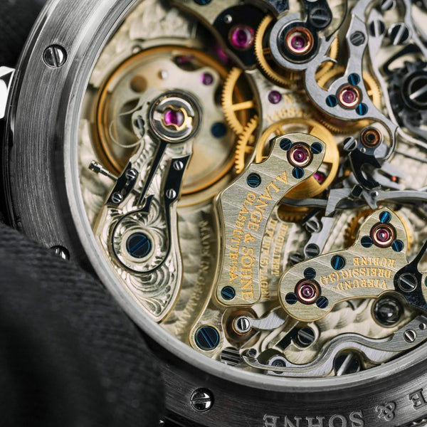 A. Lange & Sohne 1815 Chrono Boutique Edition 414.026 39.5mm Box & Papers