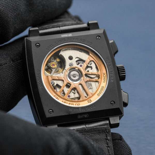 TAG Heuer Monaco “Dark Lord” Chrono CBL2180.FC6497 39mm 2022 Box & Papers