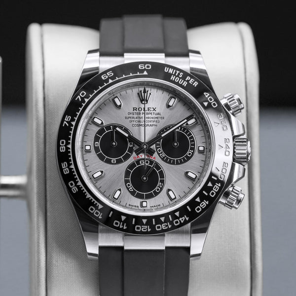 Rolex Daytona “Ghost” 116519LN Silver Dial 40mm 2022 Box & Papers