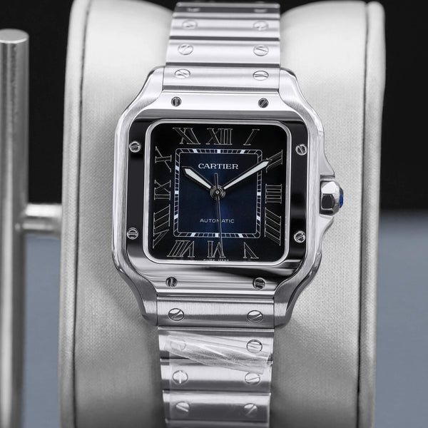 Cartier Santos Dumont WSSA0063 Blue Dial 41.9mm 2026 Box & Papers