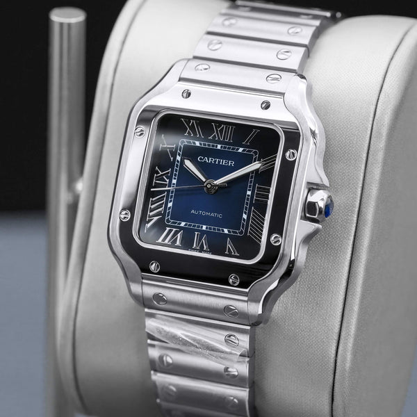Cartier Santos Dumont WSSA0063 Blue Dial 41.9mm 2026 Box & Papers