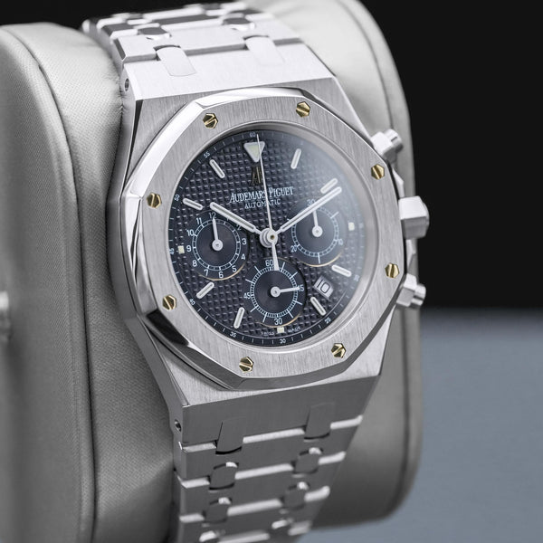 Audemars Piguet Royal Oak "Kasparov" 25860ST Blue Dial 39mm 2004 Box & Papers