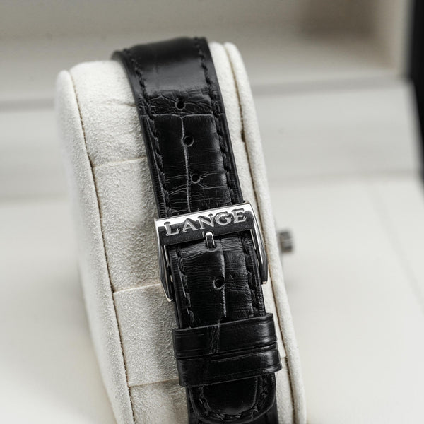 A. Lange & Sohne 1815 Annual Calendar 238.026 White Gold 40mm 2018 Box & Papers