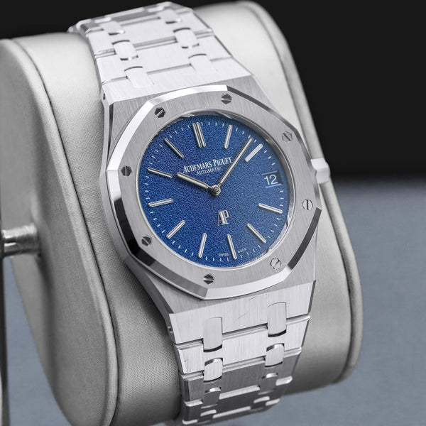 Audemars Piguet Royal Oak "Jumbo" Extra Thin 16202BC Blue 39mm 2024 Box & Papers