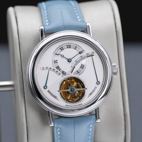 Breguet Classique Tourbillion Power Reserve 3657PT White Dial 39mm Watch Only