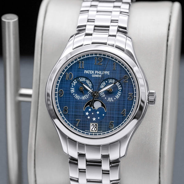 Patek Philippe Complications Annual Calendar 4947/1A Blue 38mm 2021 Box & Papers