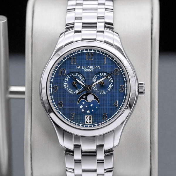 Patek Philippe Complications Annual Calendar 4947/1A Blue 38mm 2021 Box & Papers